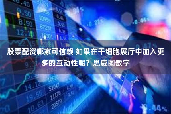 股票配资哪家可信赖 如果在干细胞展厅中加入更多的互动性呢？思威图数字