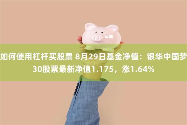 如何使用杠杆买股票 8月29日基金净值：银华中国梦30股票最新净值1.175，涨1.64%