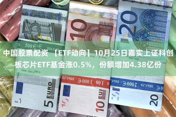 中国股票配资 【ETF动向】10月25日嘉实上证科创板芯片ETF基金涨0.5%，份额增加4.38亿份