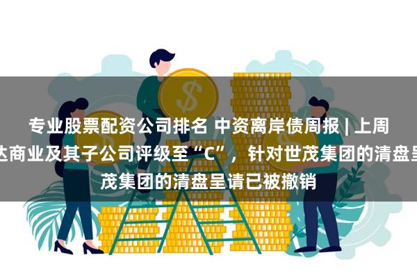 专业股票配资公司排名 中资离岸债周报 | 上周惠誉下调万达商业及其子公司评级至“C”，针对世茂集团的清盘呈请已被撤销